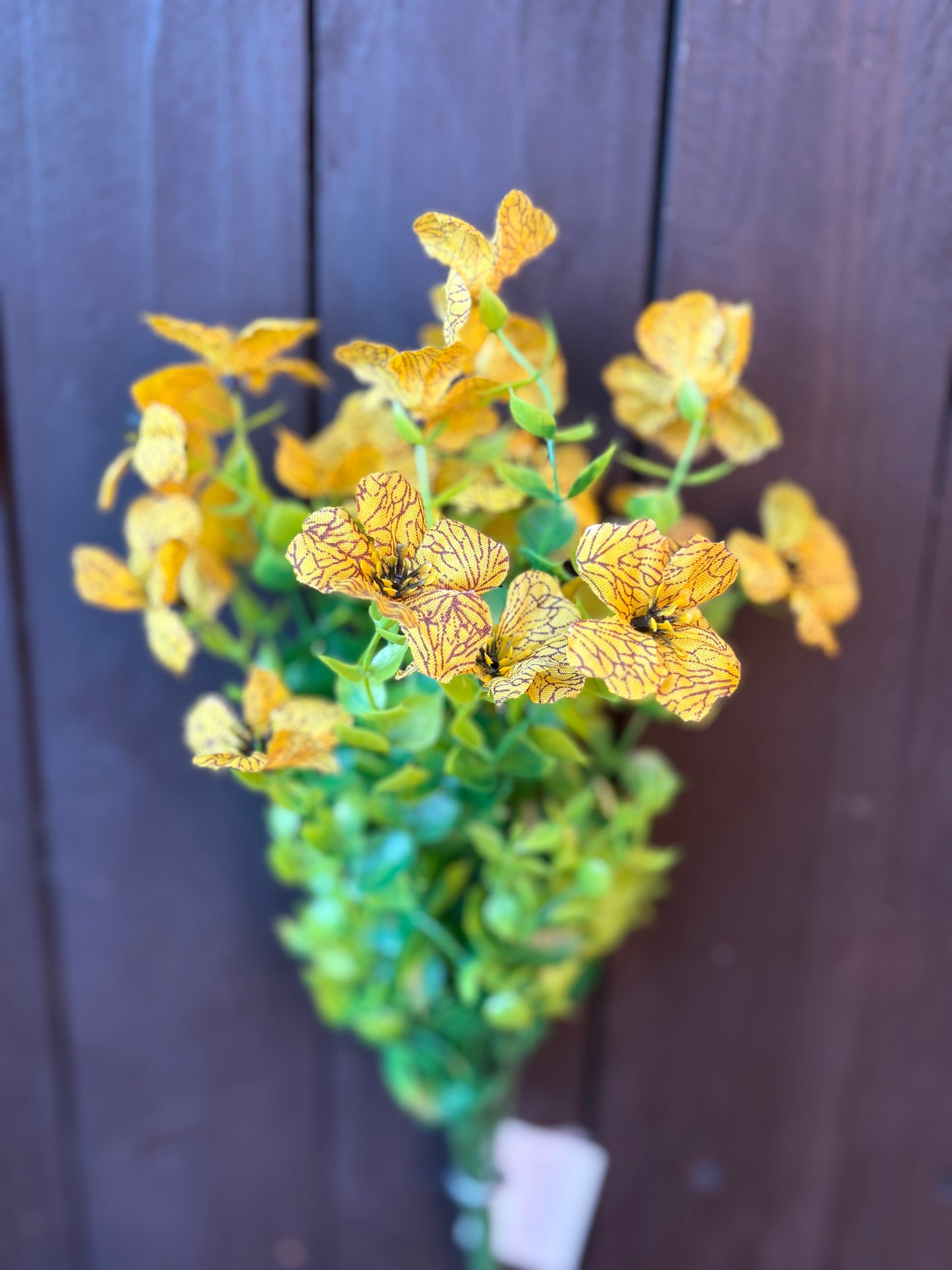 PRETTY PANSY BUNCH YELLOW