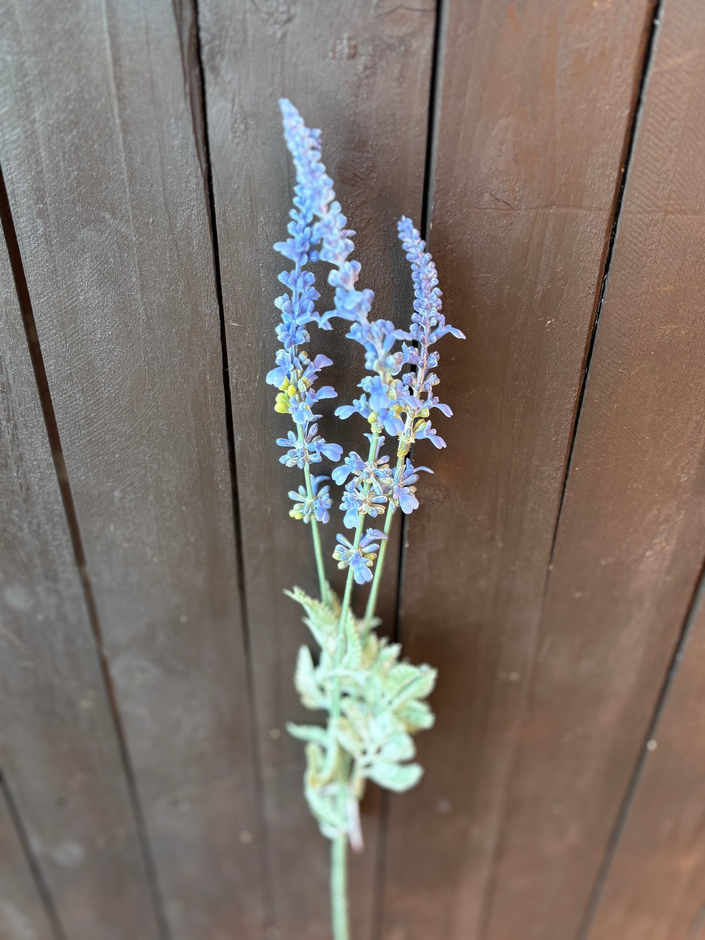 66cm GARDEN LAVENDER SPRAY BLUE