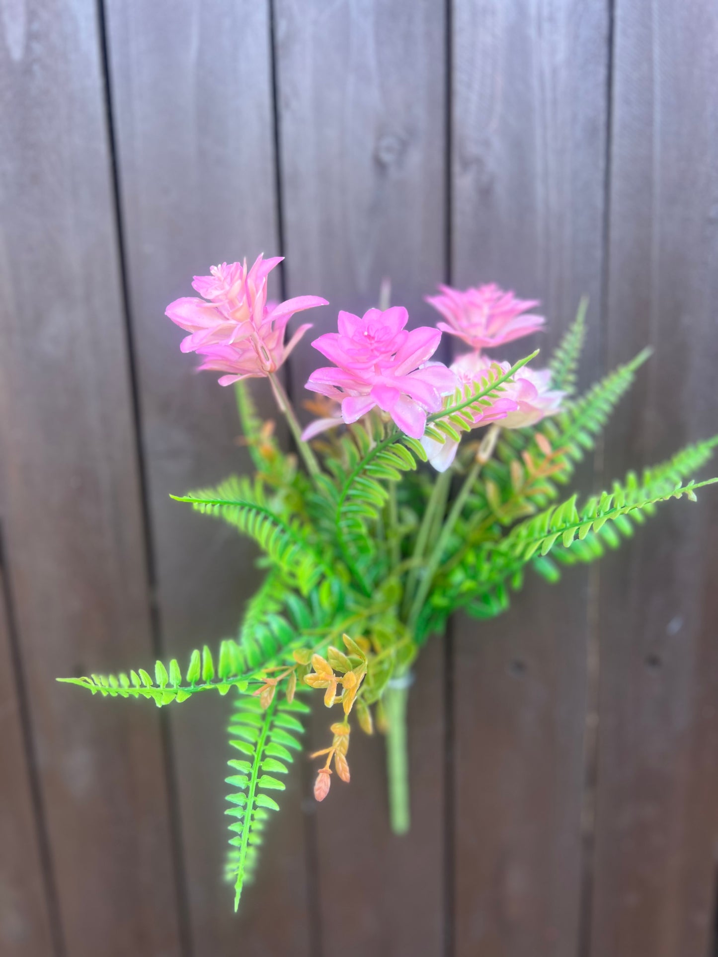 FLOWER SUCCULENT DARK PINK