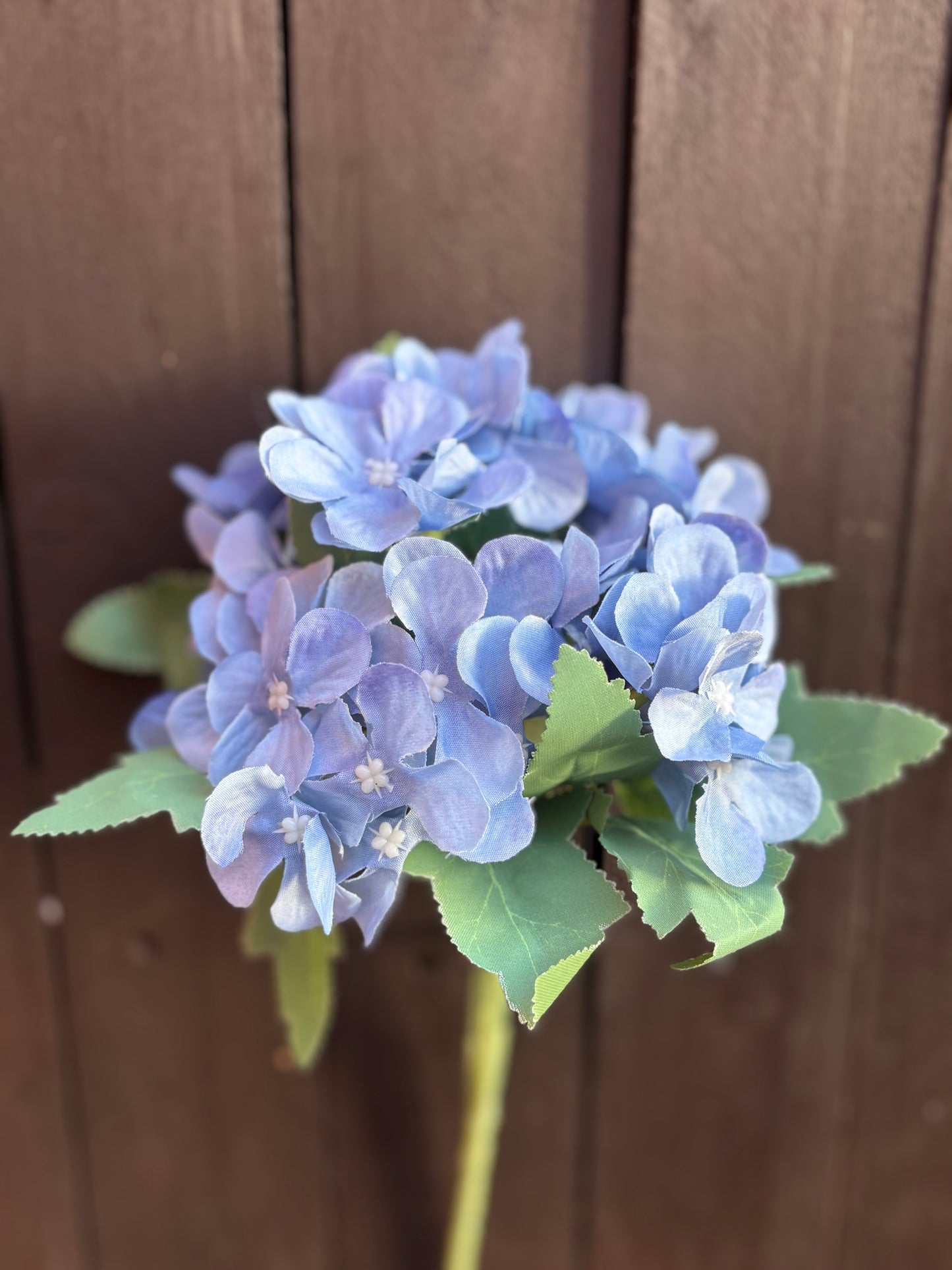 29cm HYDRANGEA BUSH BLUE