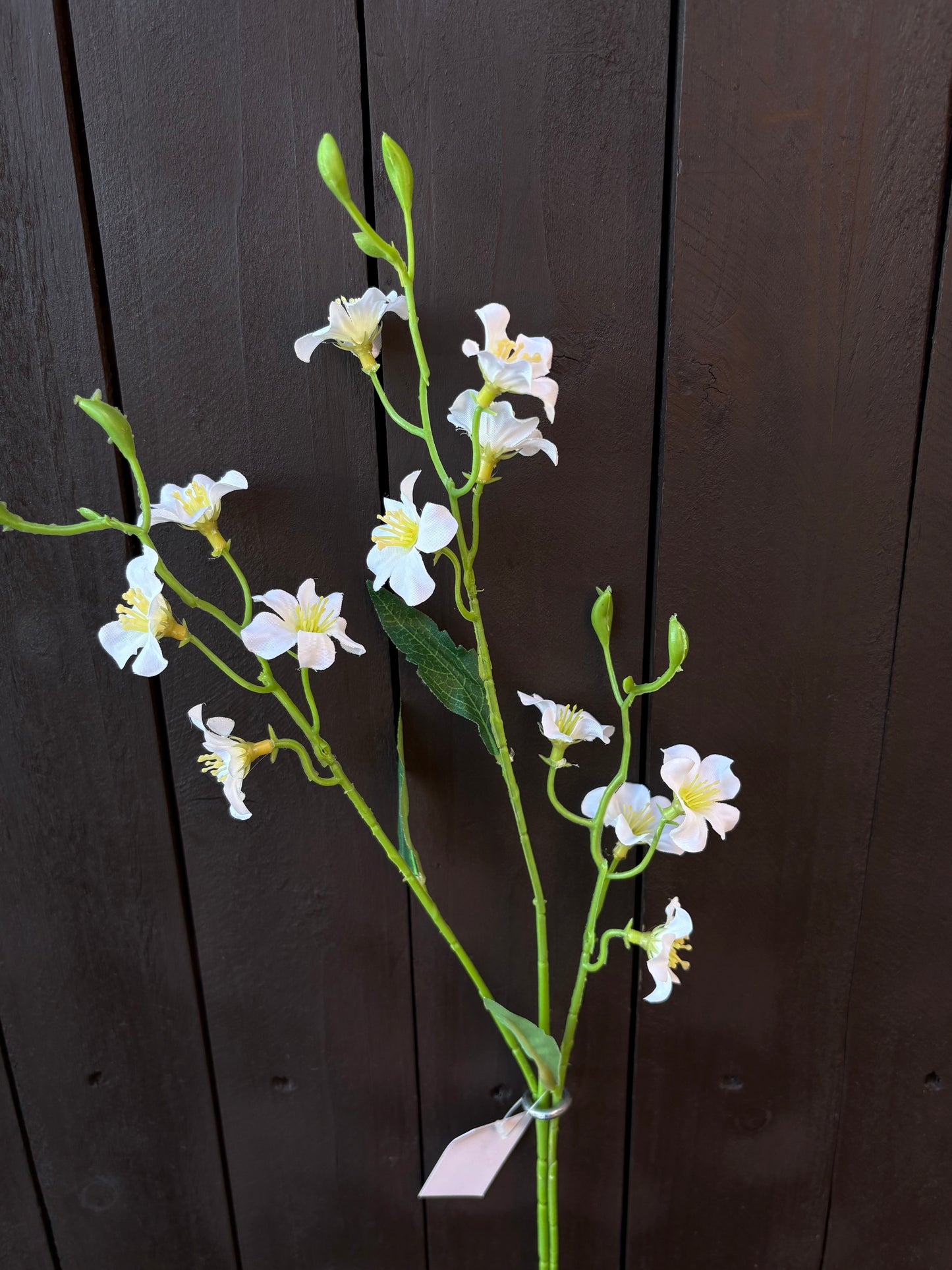 70cm IRISH SAXIFRAGA SPRAY WHITE