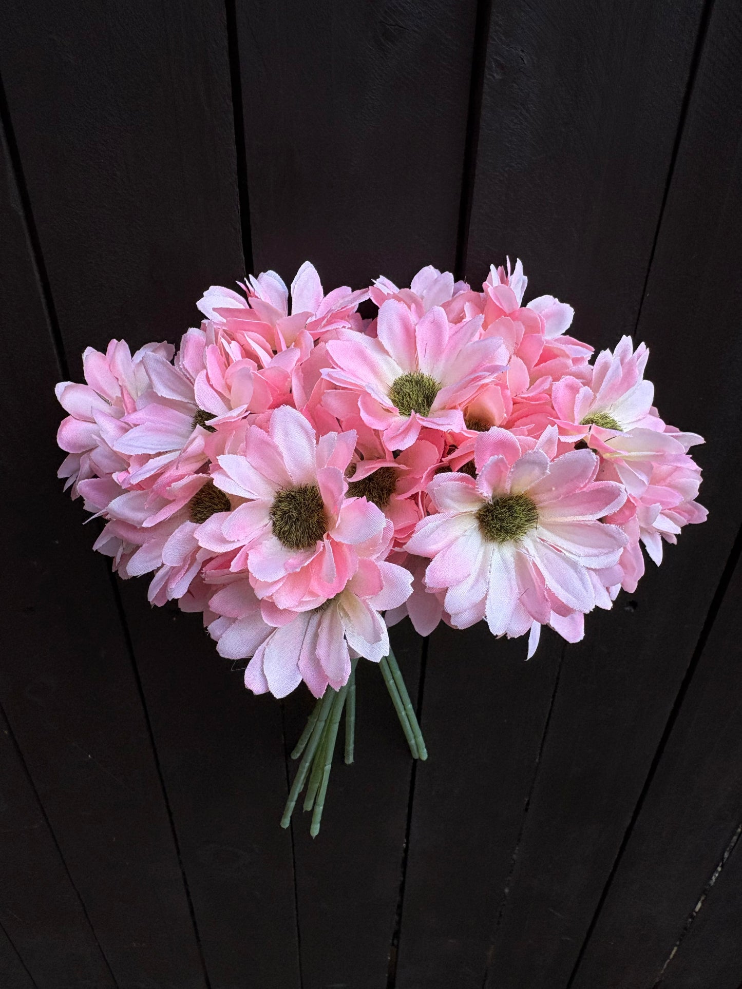 30cm MINI GERBERA BUNDLE BABY PINK