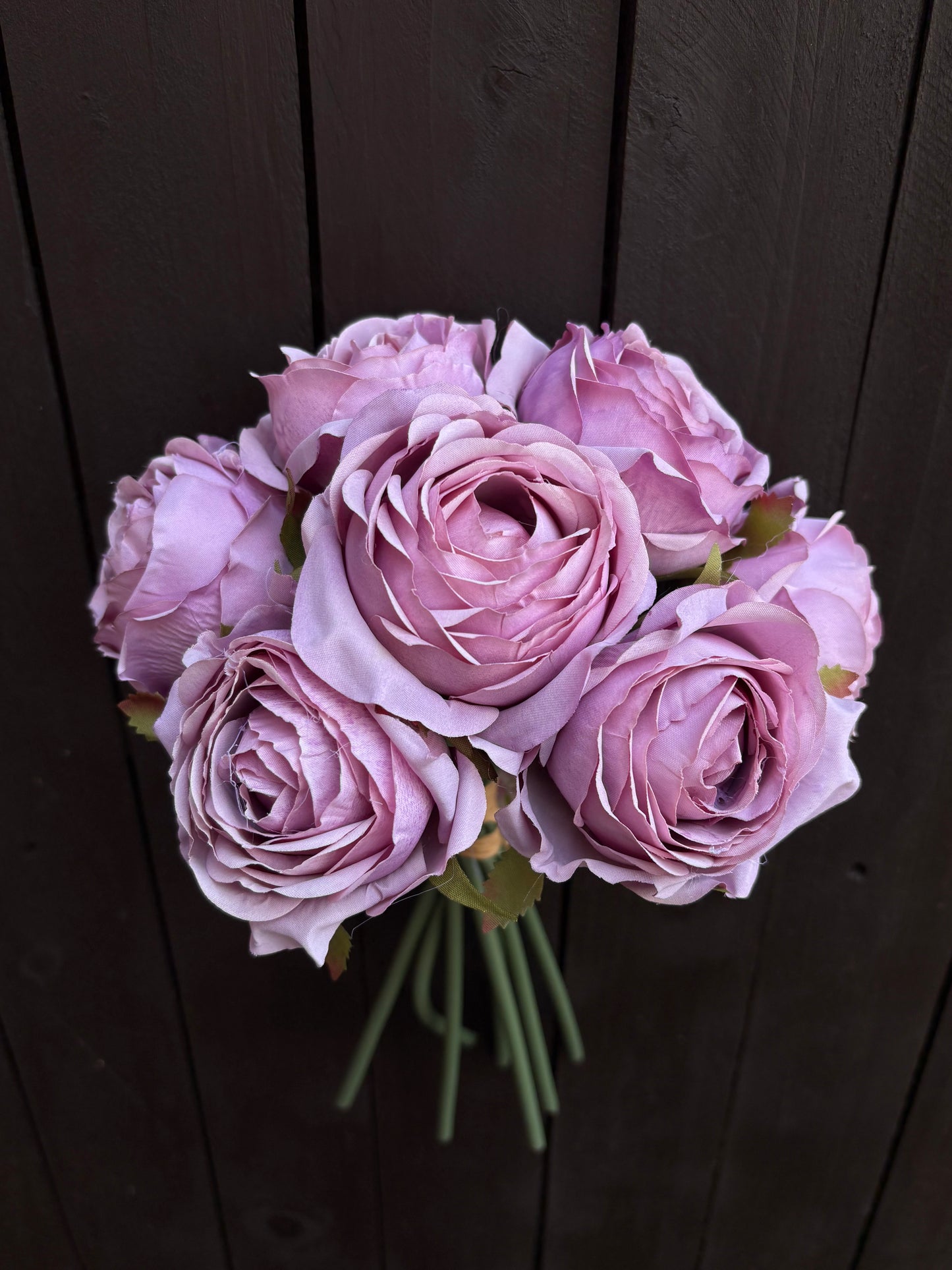 30cm CRUNCH ROSE BUNDLE LILAC
