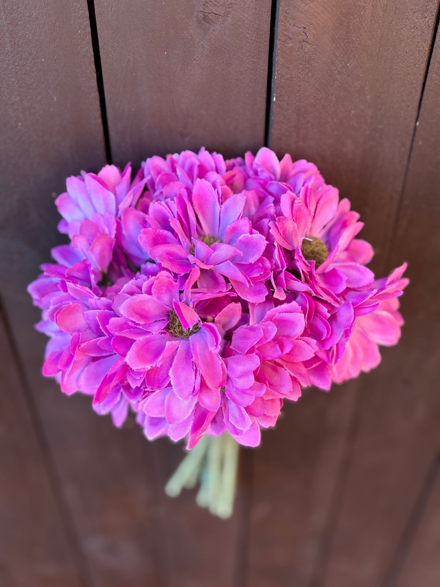 30cm MINI GERBERA BUNDLE PURPLE