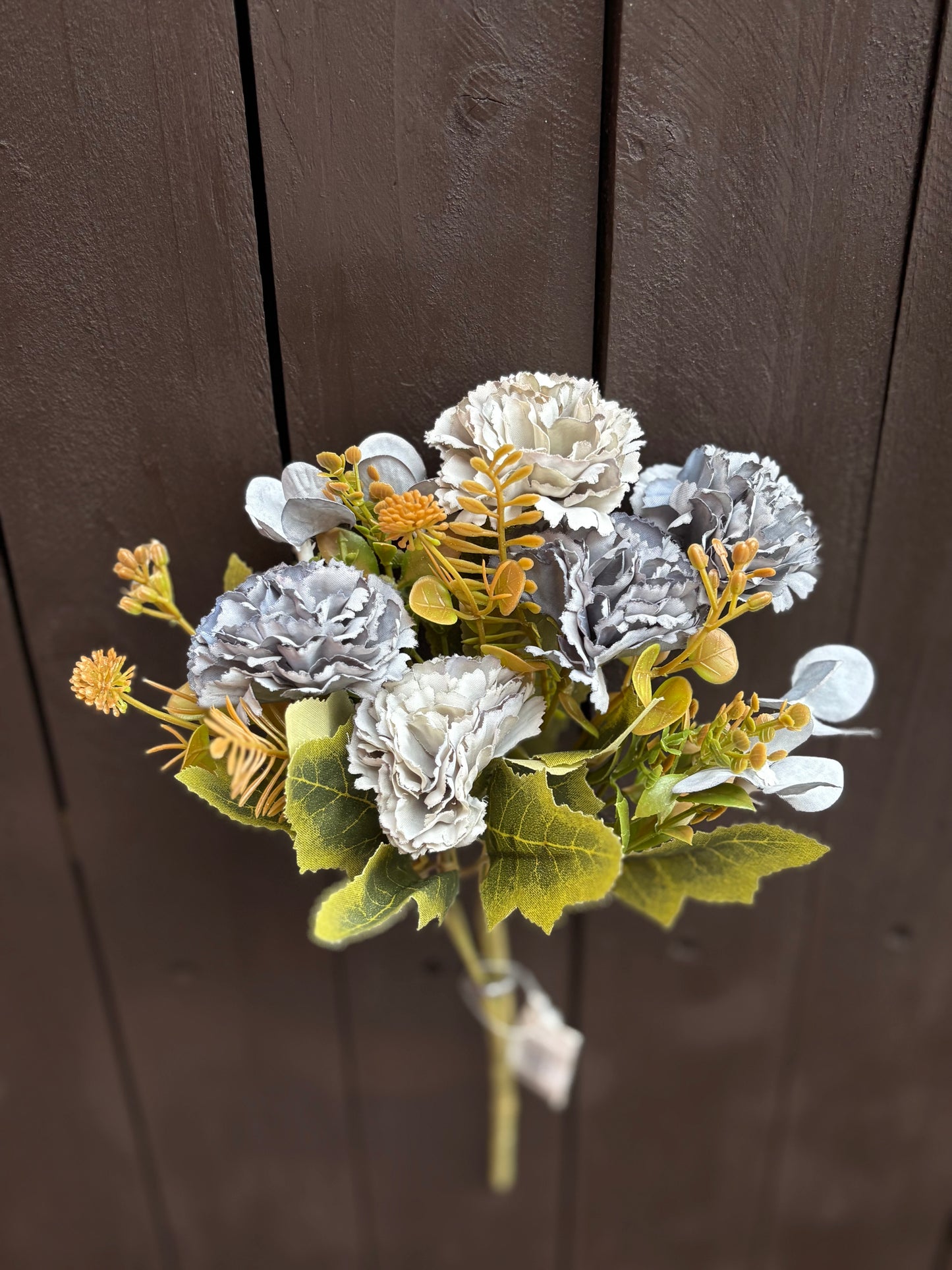 MINI VINTAGE CARNATION BLUE GREY MIX