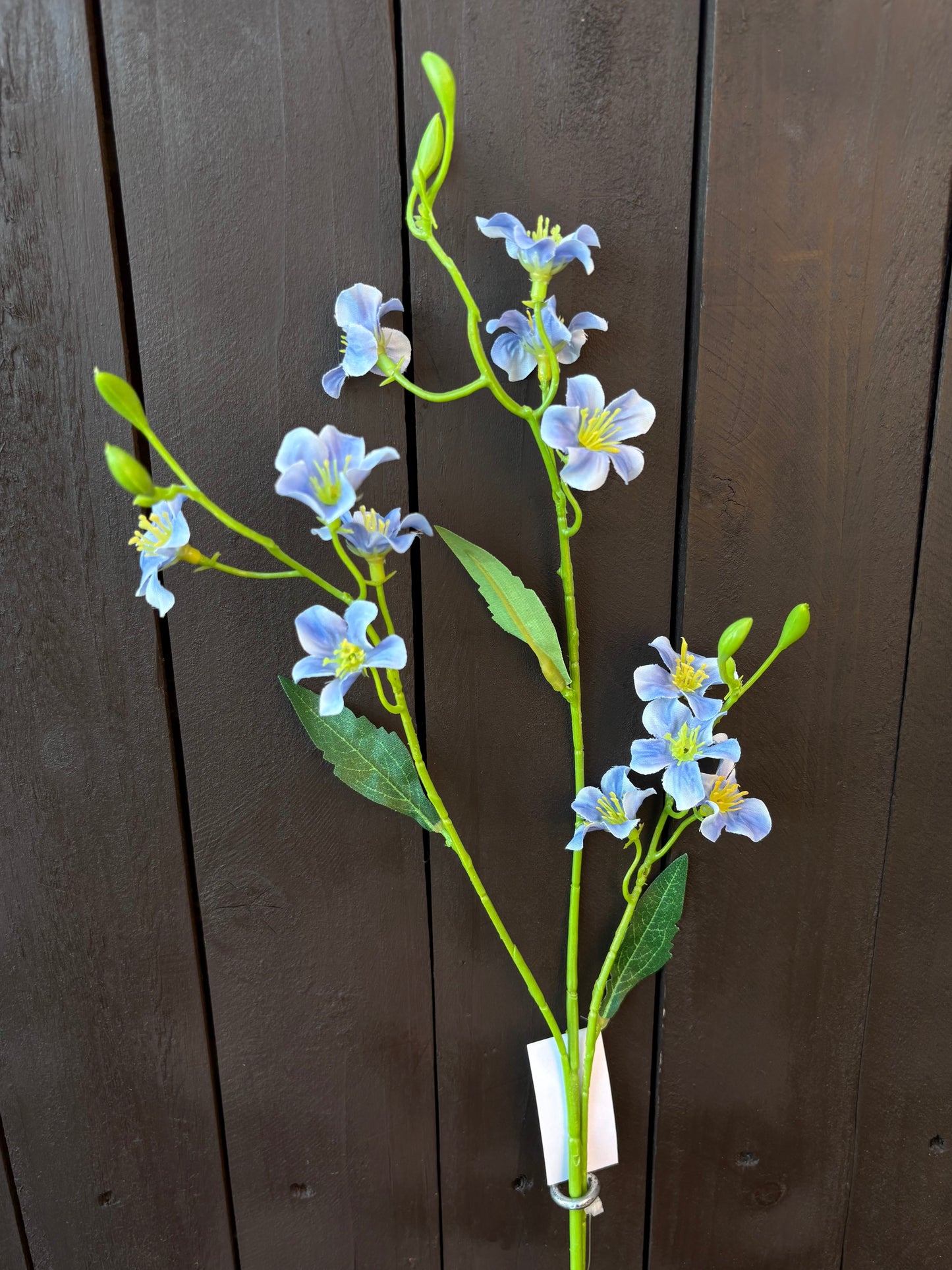 70cm IRISH SAXIFRAGA SPRAY BLUE