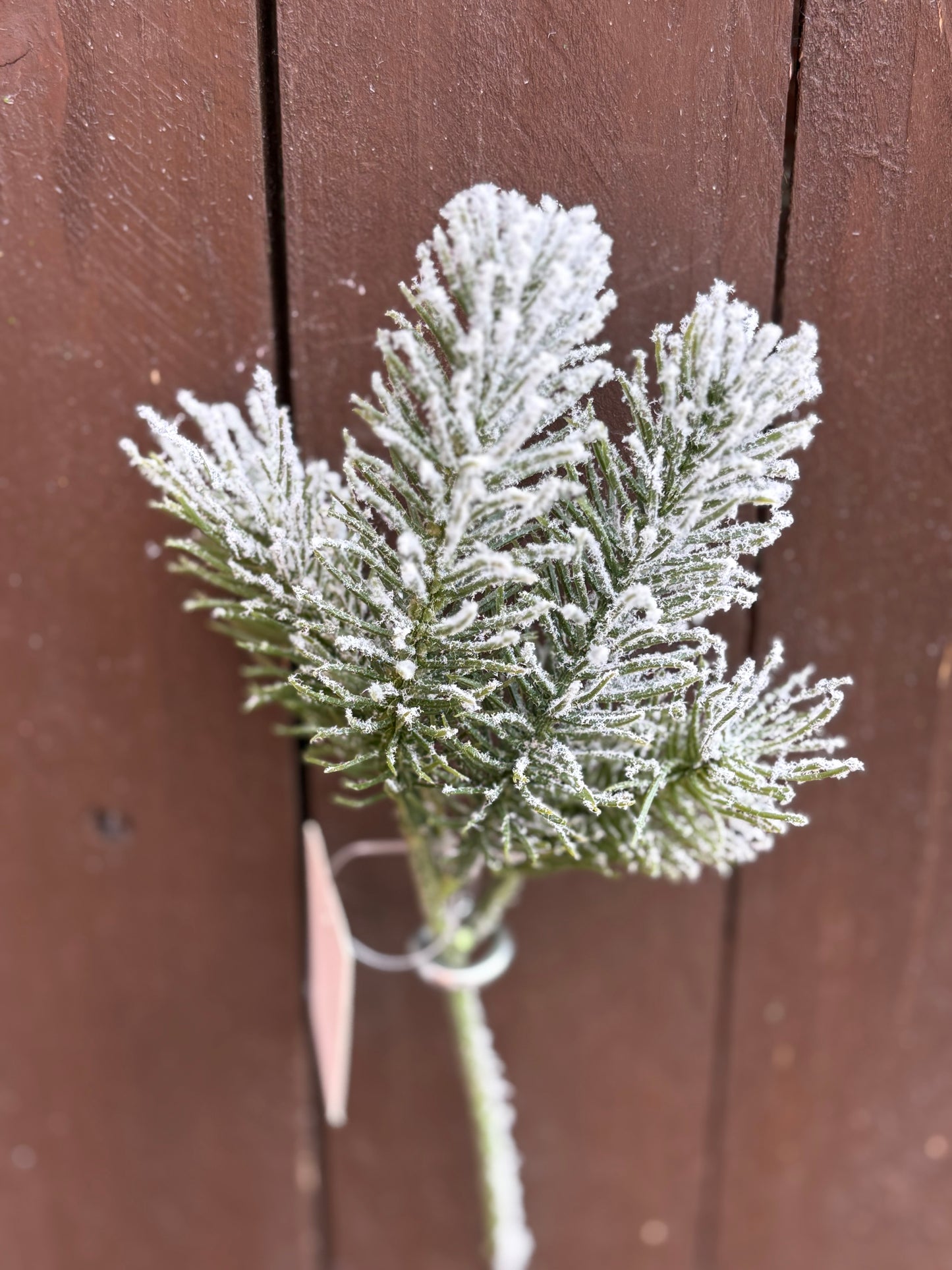 26CM MINI SNOWY SPRUCE PICK