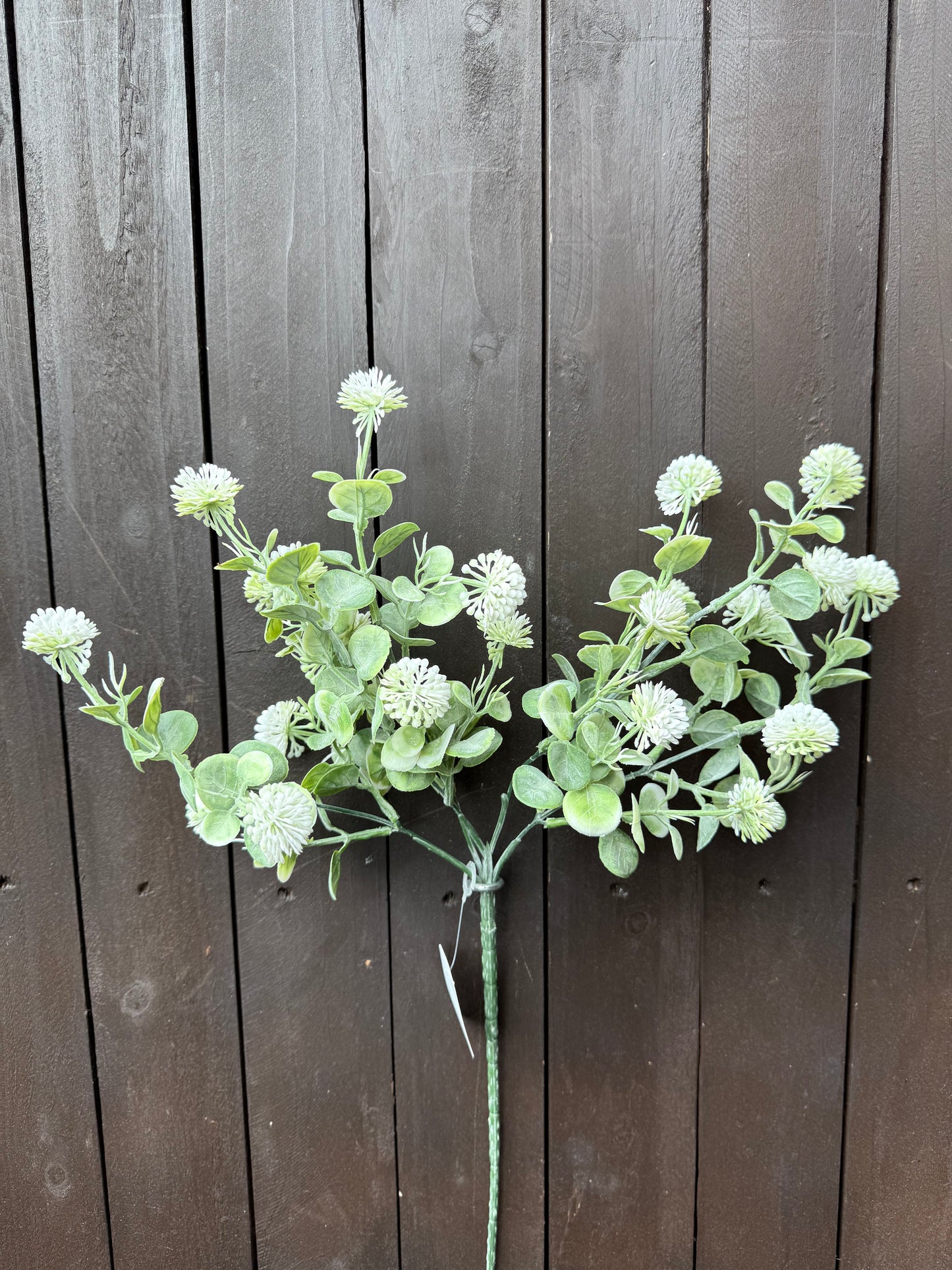 DELUXE GLOBE BALL SPRAY GREEN / WHITE