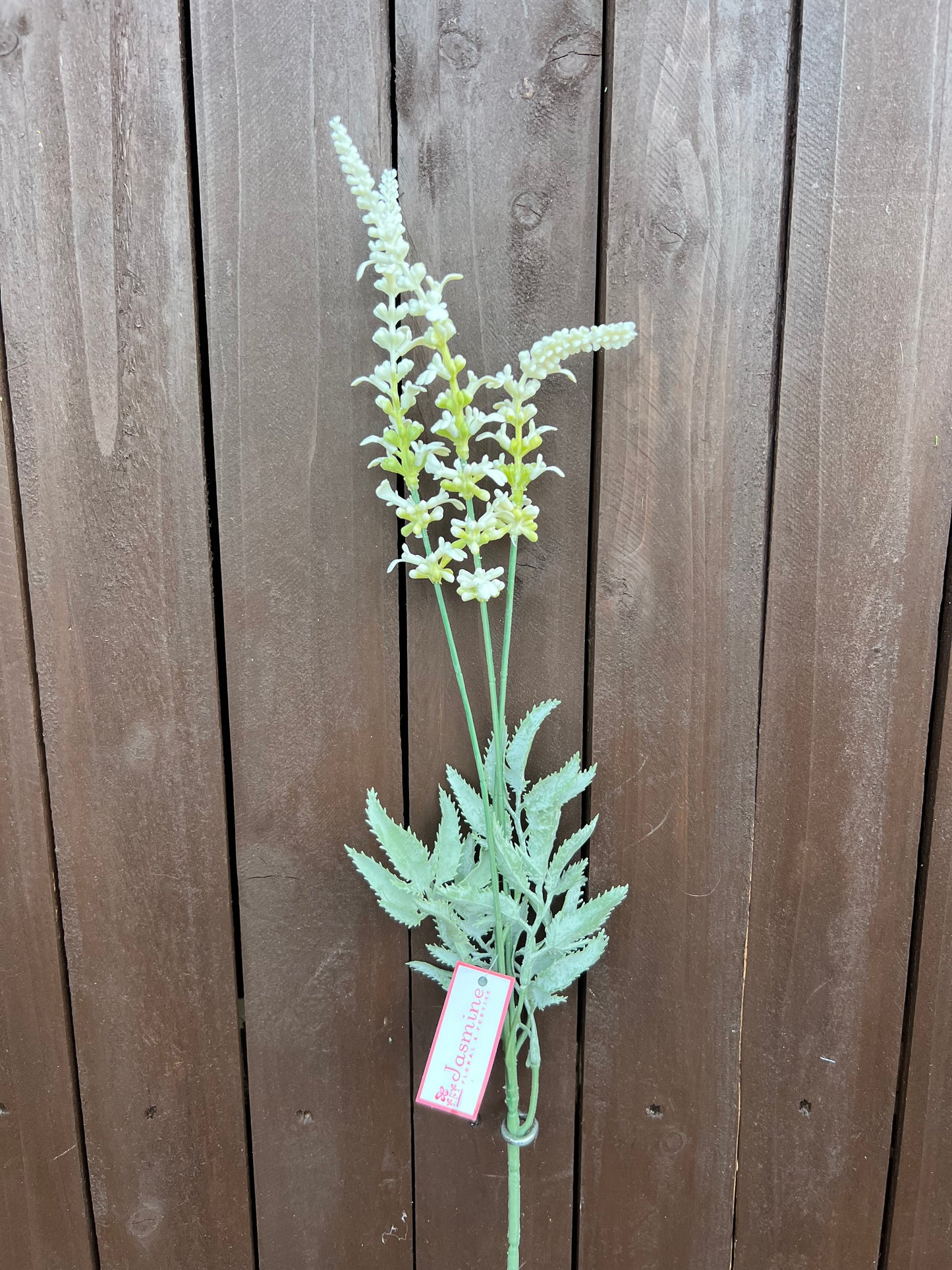 66cm GARDEN LAVENDER SPRAY IVORY