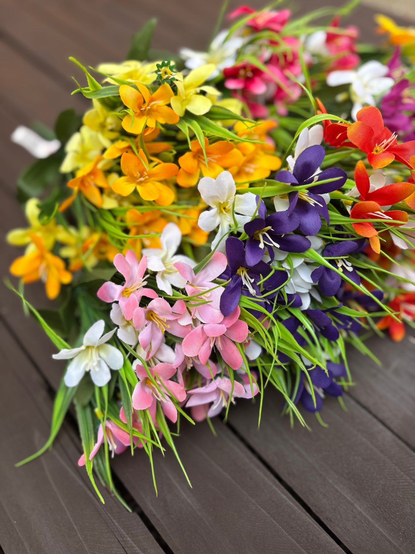 34cm ASSORTED AGAPANTHUS BUSH x 12pcs