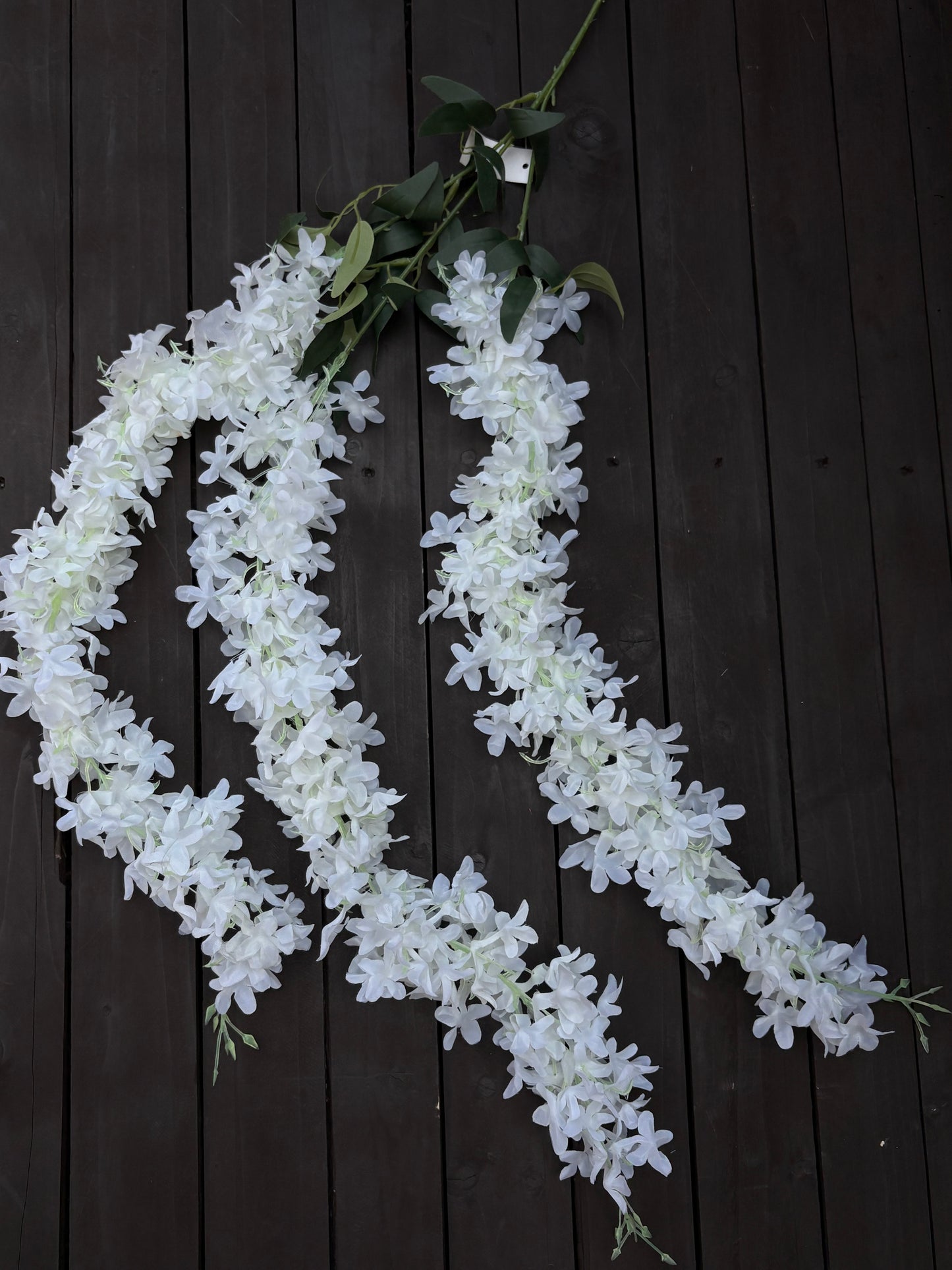 114cm TRIPLE TRAILING BLOSSOM IVORY
