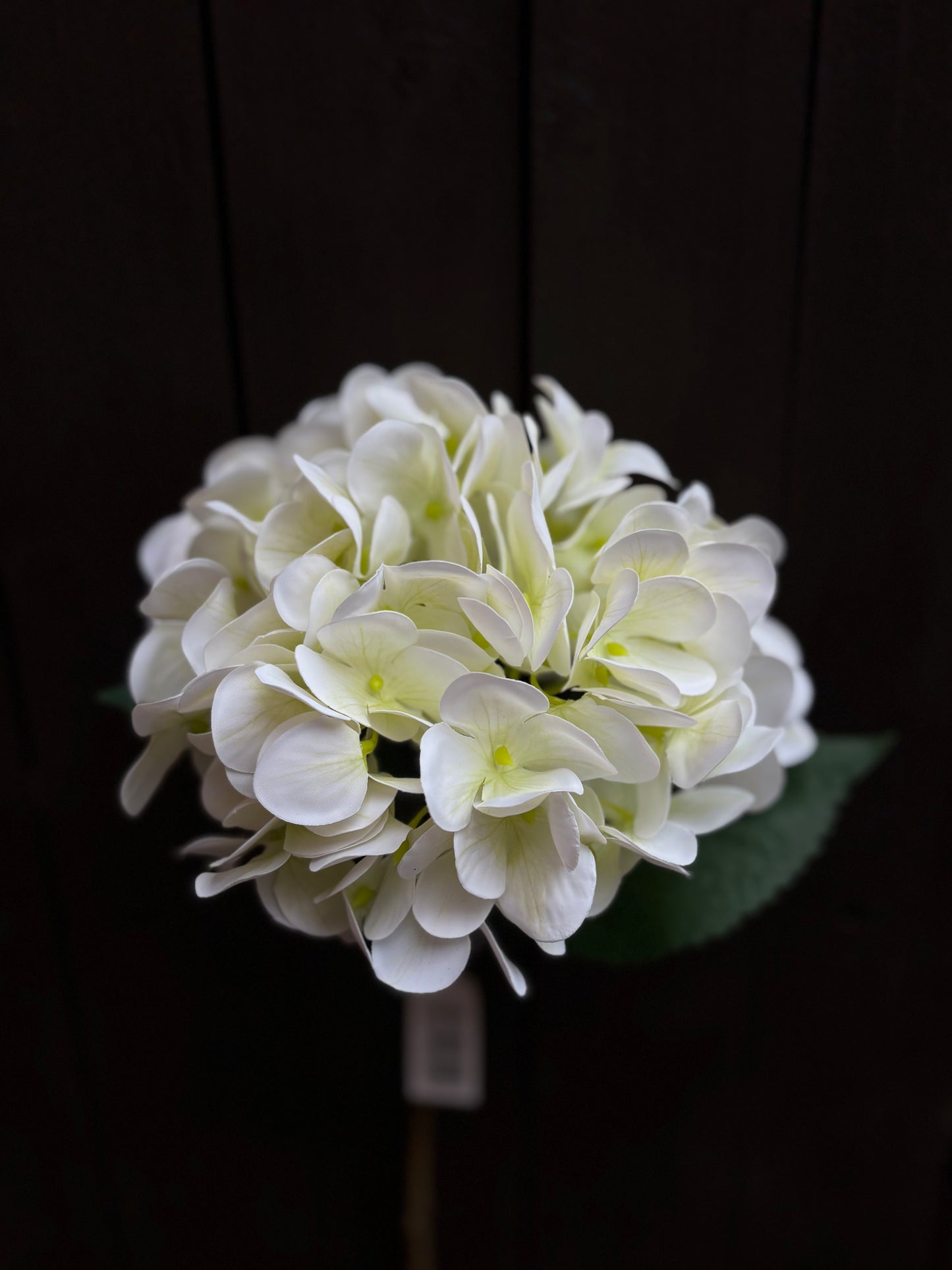45cm REAL LOOK HYDRANGEA IVORY