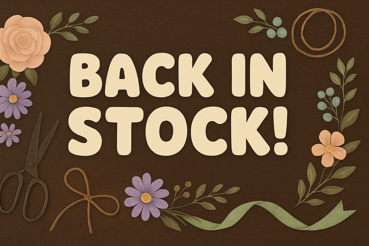 BACK IN STOCK