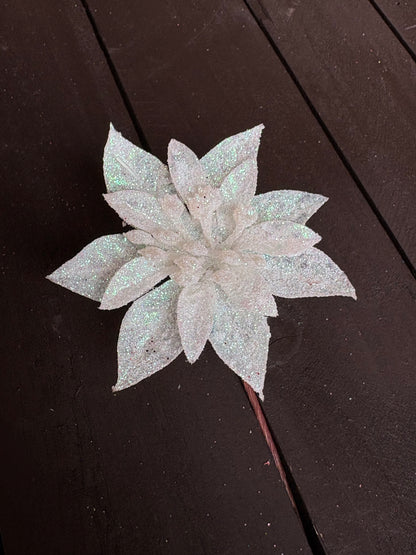 ASSORTED BAG 12cm SINGLE POINSETTIA x 14pcs