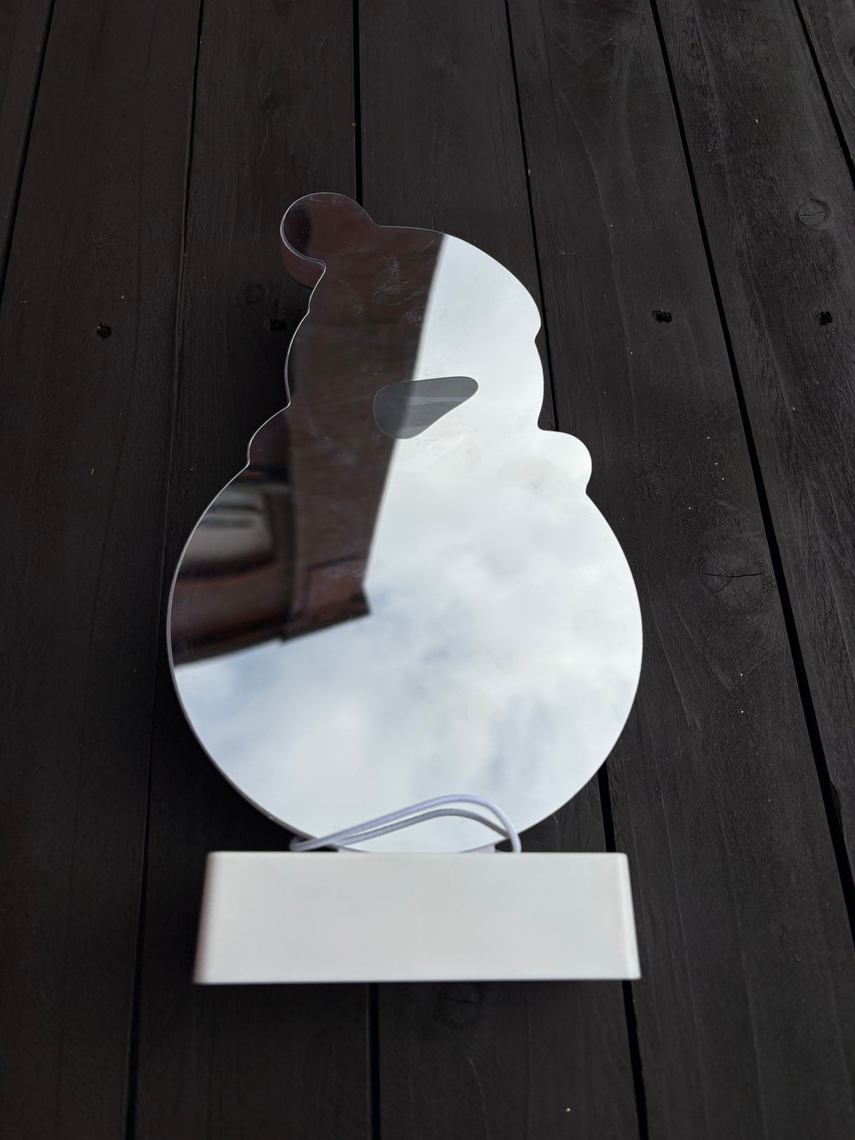 26cm LED INFINITY SNOWMAN