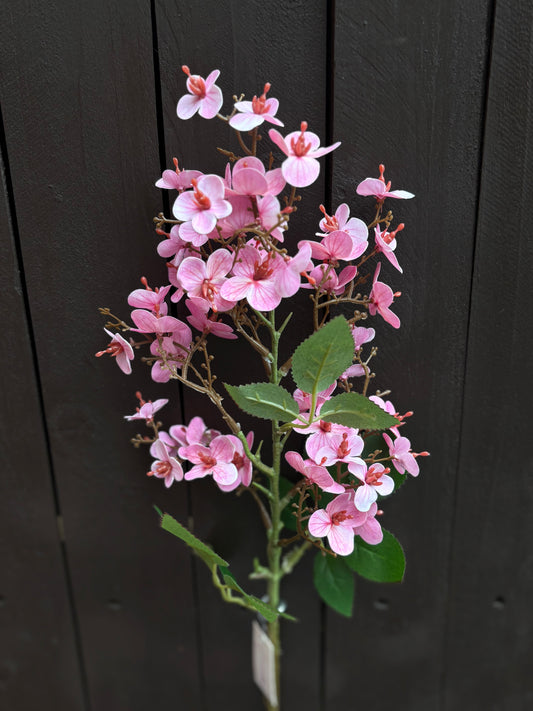 52cm REAL TOUCH DAPHNE SPRAY PINK