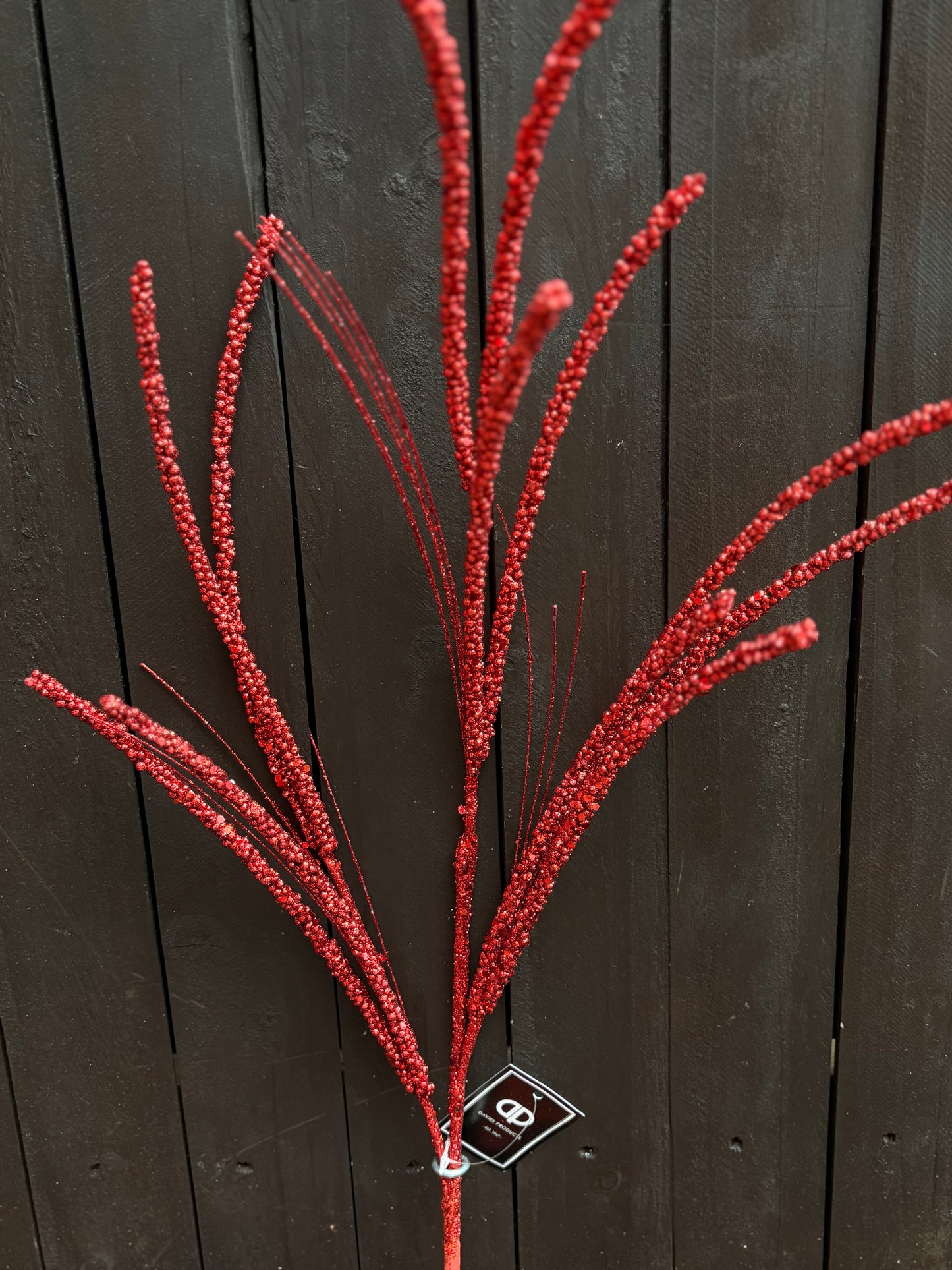 80cm LARGE FIREWORK STEM RED