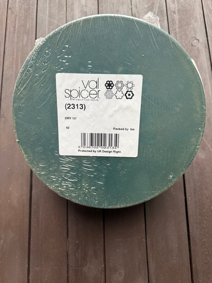 DRY 10" OASIS DOME WITH PLASTIC TRAY