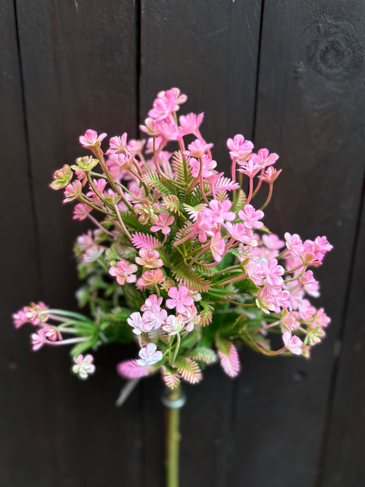 PLASTIC AZALEA FOLIAGE PINK