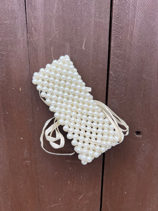 PEARL CORSAGE BRACELET IVORY