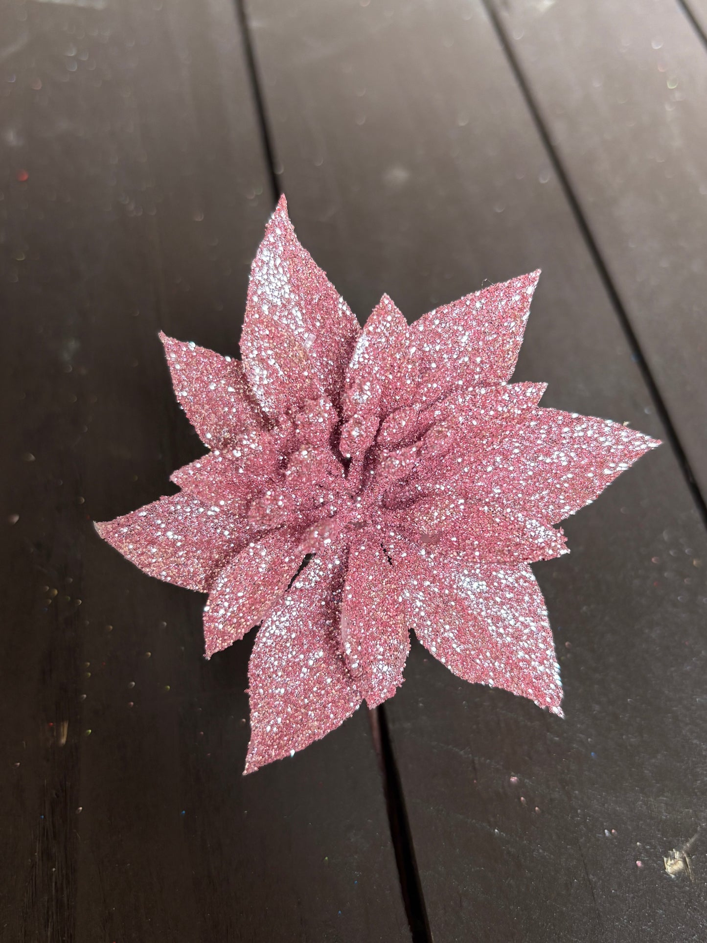 ASSORTED BAG 12cm SINGLE POINSETTIA x 14pcs