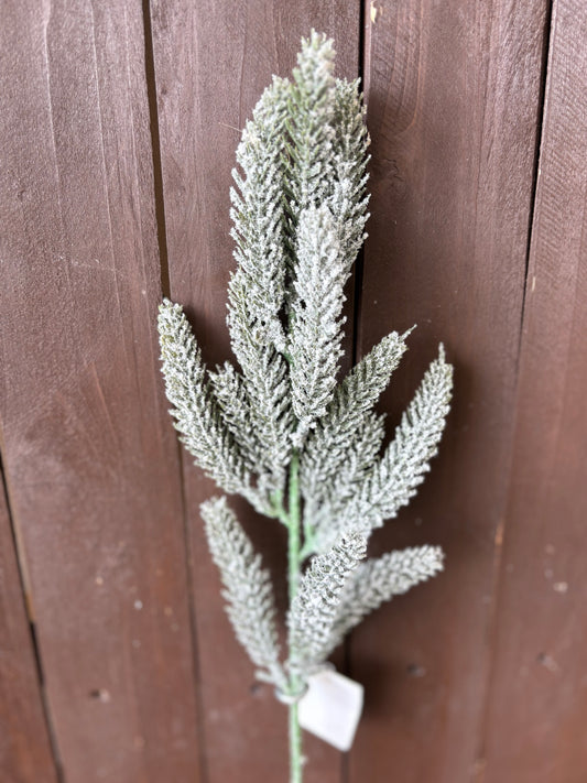 45cm SNOWY SNOWCAP SPRUCE STEM