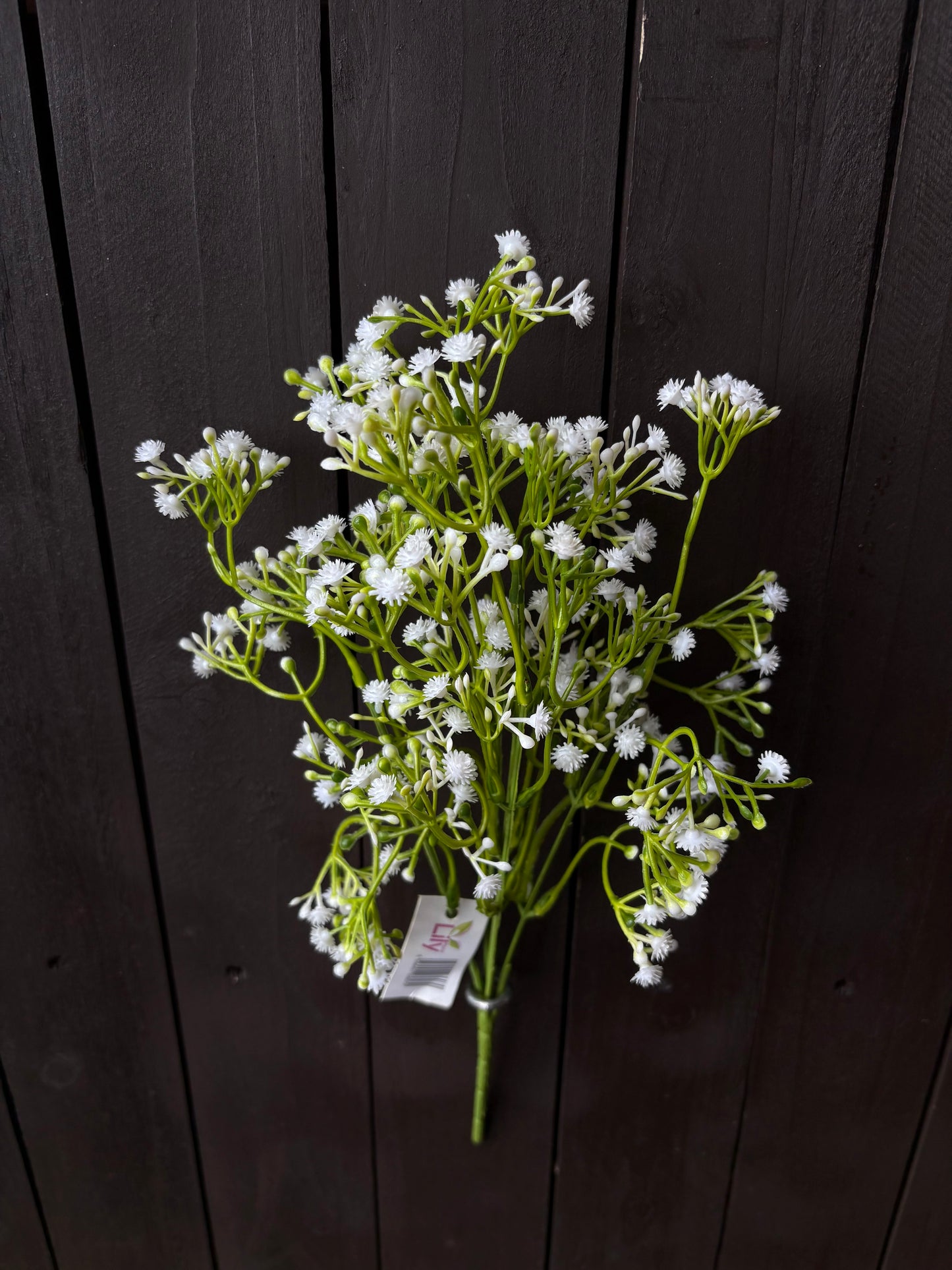 35cm MINI GYPSOPHILA BUSH WHITE