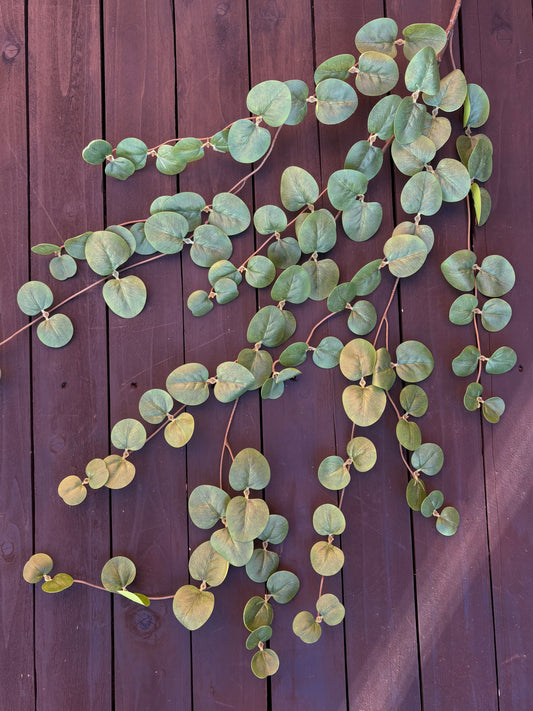 90cm EUCALYPTUS FOLIAGE TRAIL GREEN
