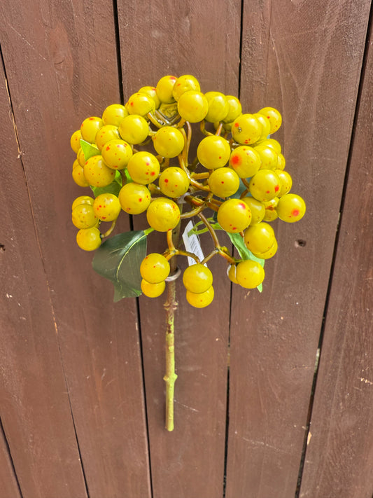 BALL BERRY STEM GREEN