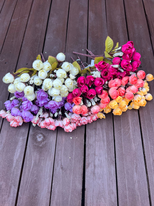 DARK ROSEBUD MIXED BUNDLE x 12pcs