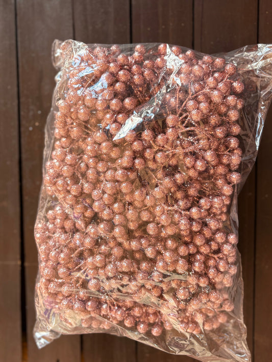 BAG OF BERRY PICKS (100pcs) PINK