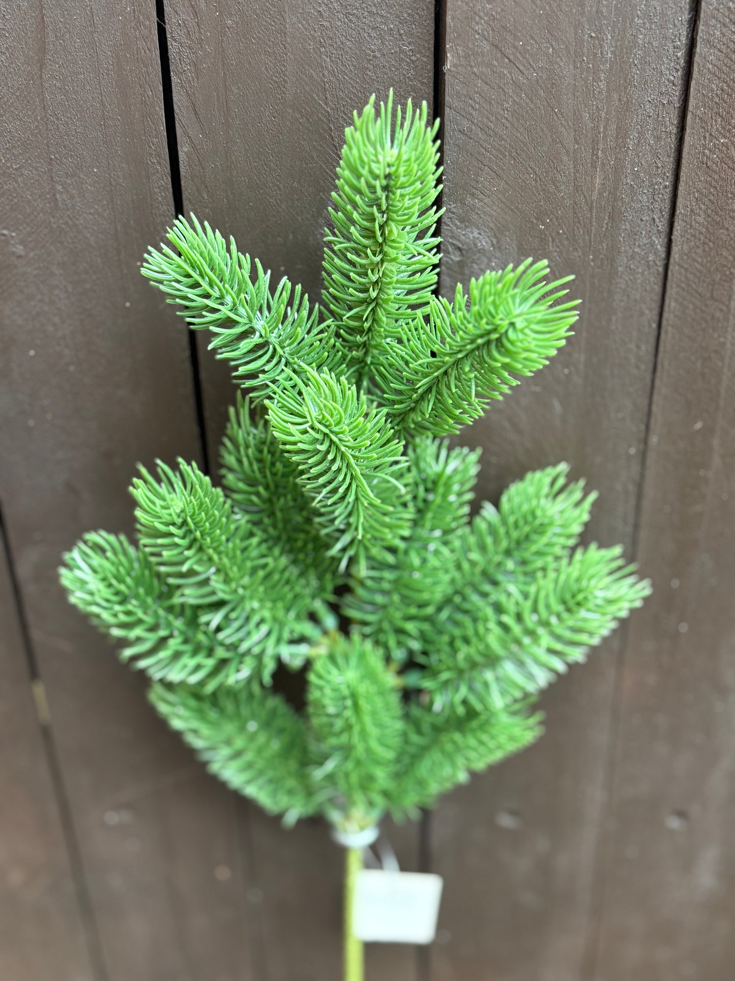 45cm LONG PLASTIC PINE SPRAY GREEN