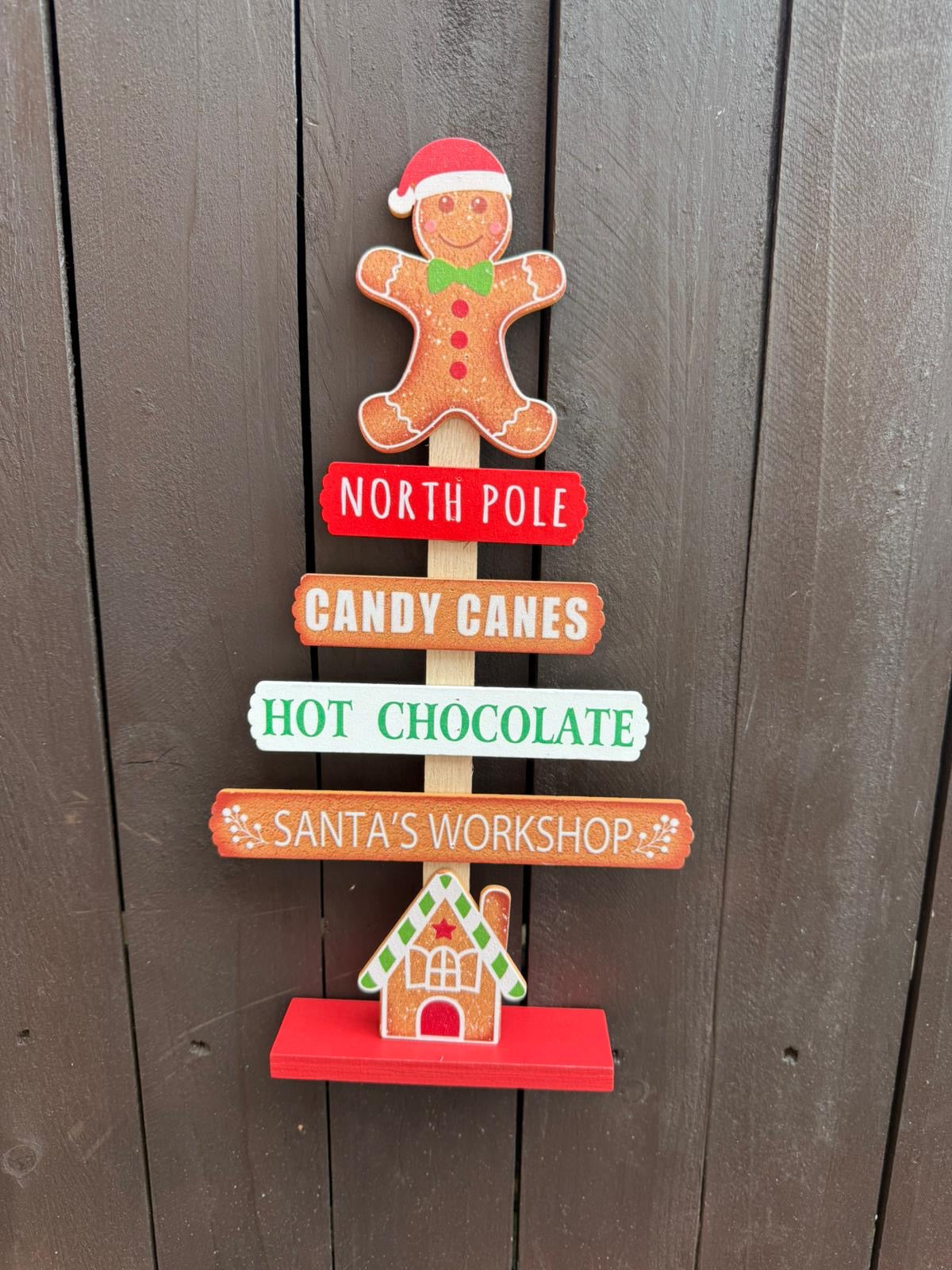 GINGERBREAD TABLE TREE TRADITIONAL