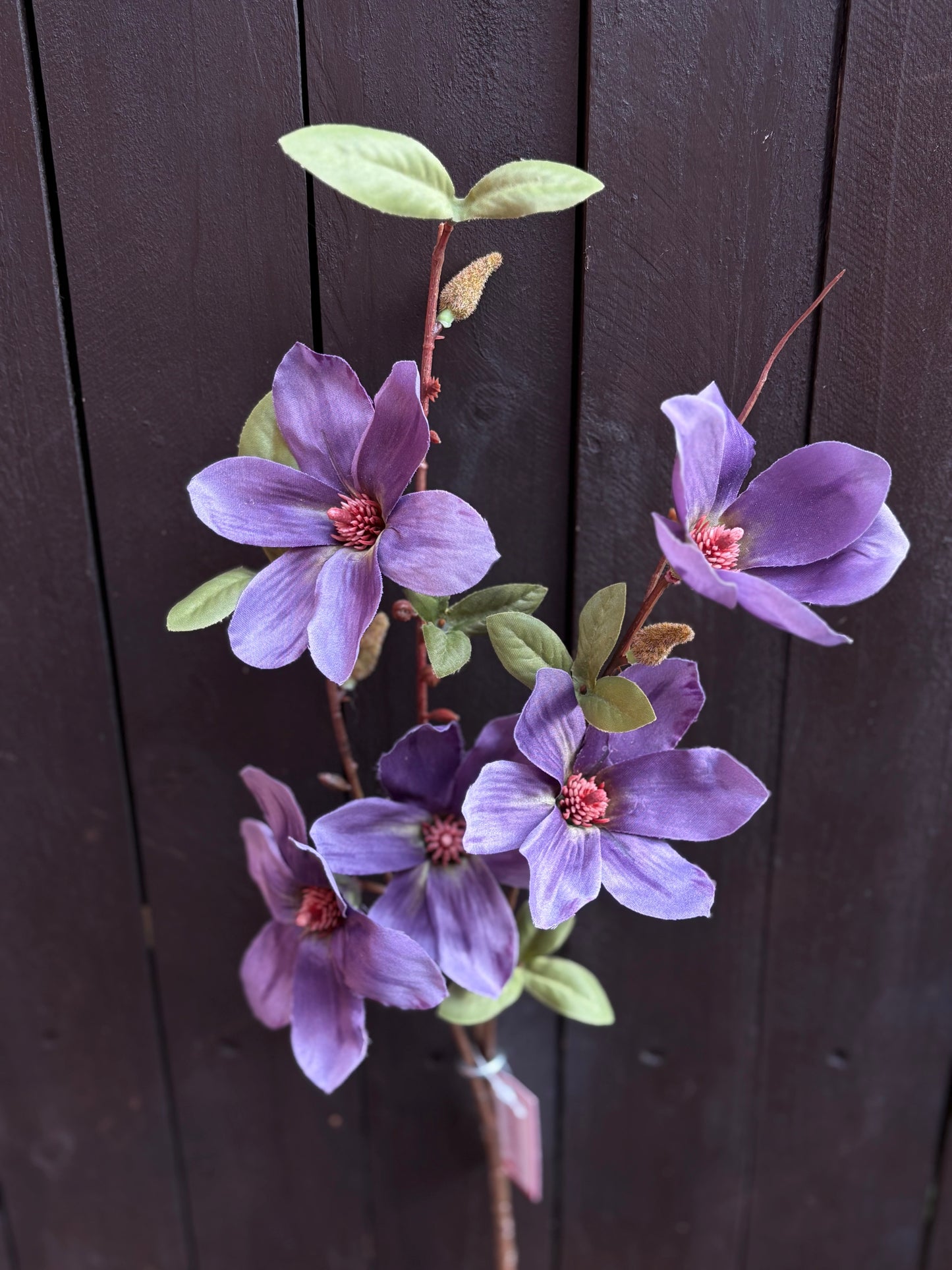 64cm MULTI MAGNOLIA SPRAY PURPLE