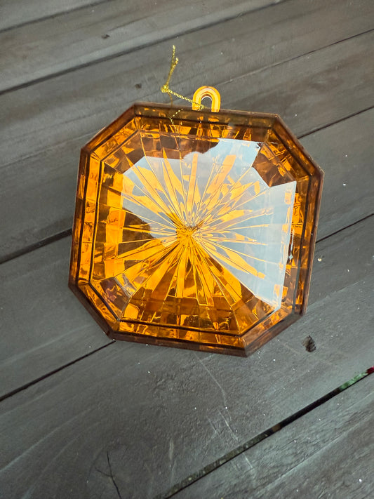 SQUARE JEWEL 4.5" X 4.75" X 2" BRONZE