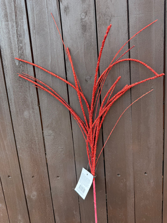 60cm FIREWORK STEM RED