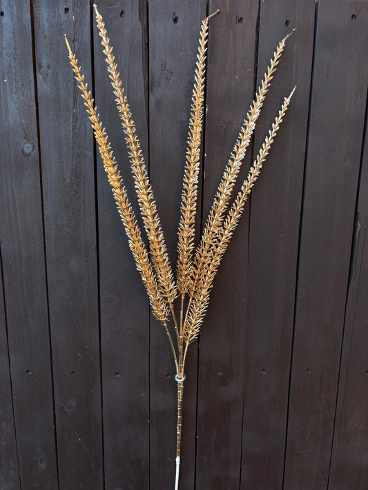 92cm METALLIC TASSEL STEM GOLD