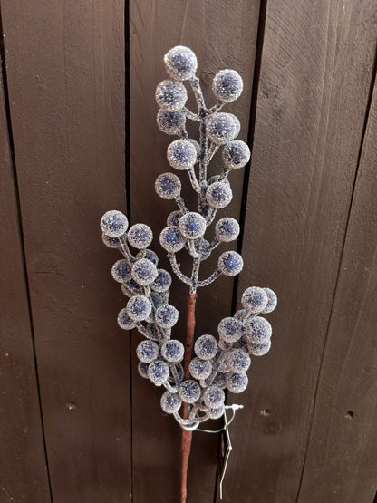 44cm SUGAR FROST BERRY PICK NAVY