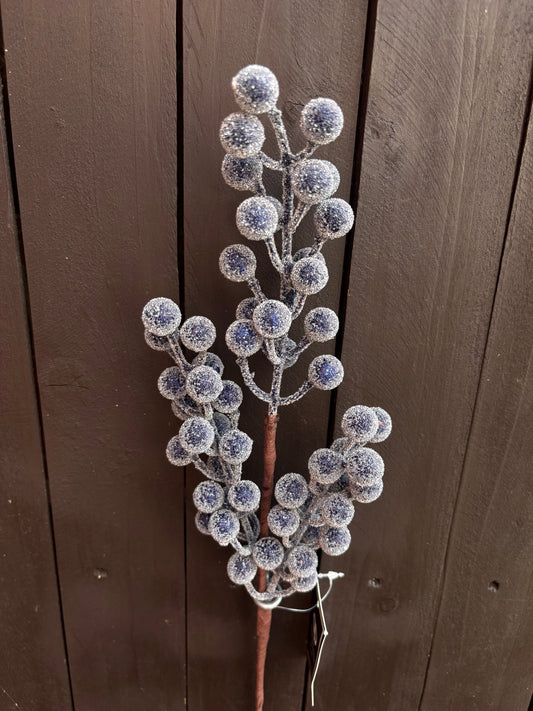 44cm SUGAR FROST BERRY PICK NAVY