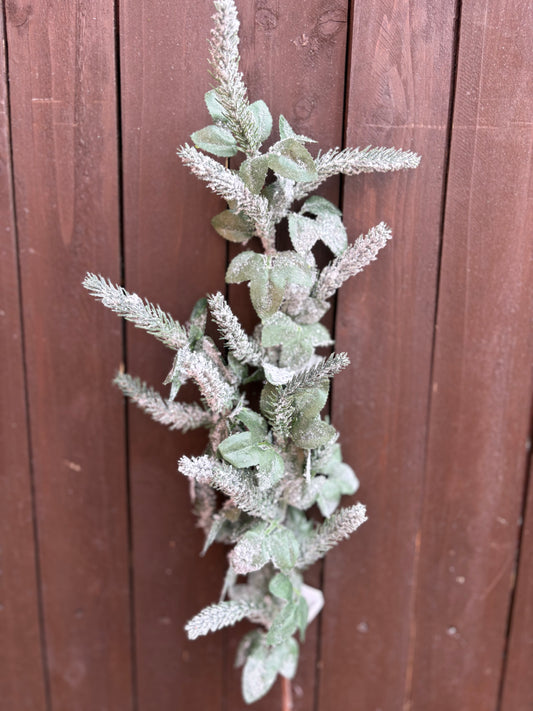 76cm SNOWCAP NORWAY SPRUCE SPRAY