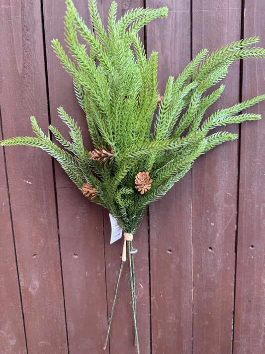 56cm REAL TOUCH WEEPING NORFOLK PINE HANDTIE