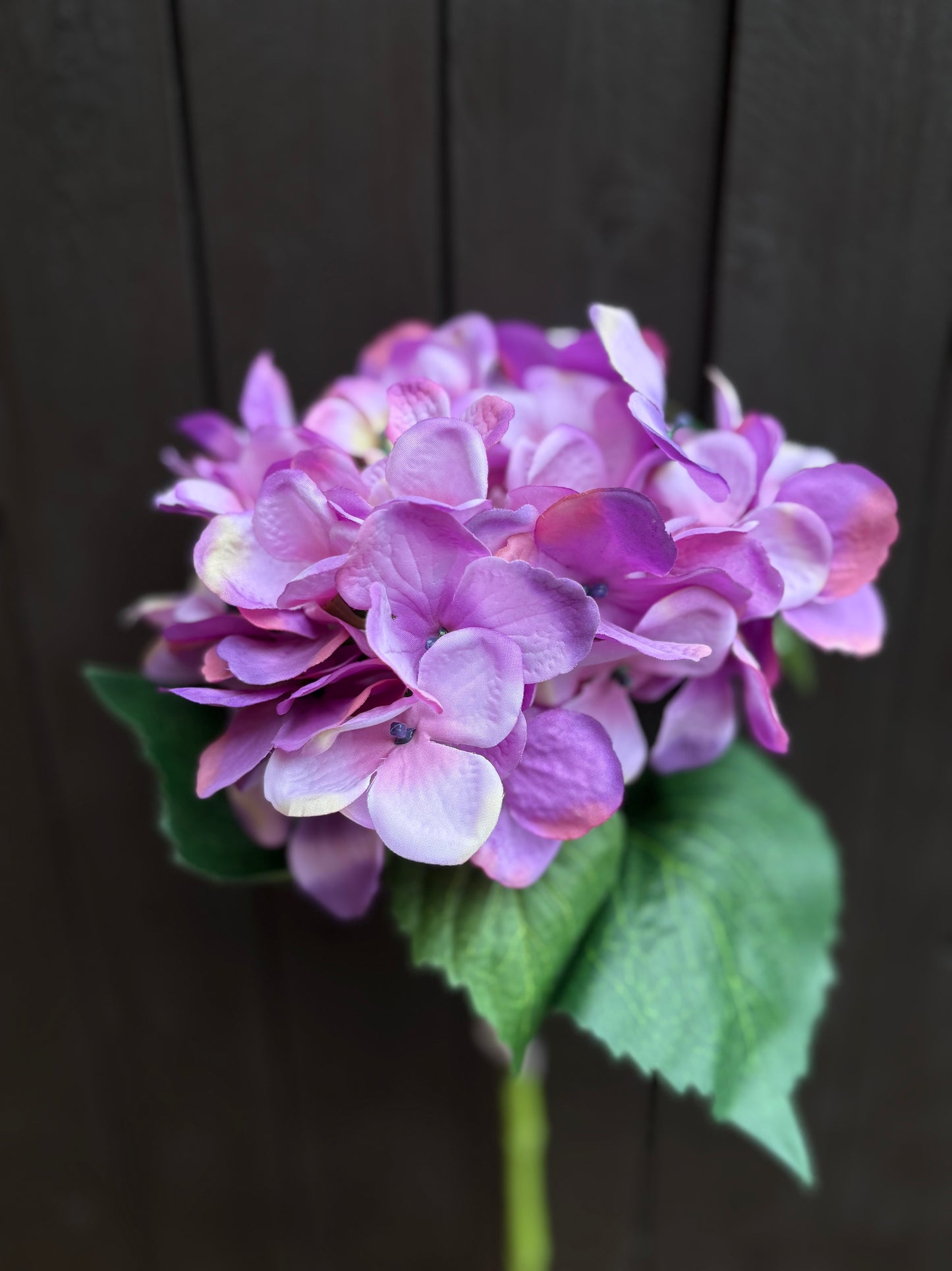51cm CHLOE SINGLE LARGE HYDRANGEA LILAC
