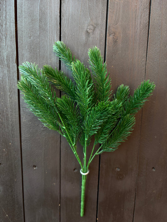 34cm SPRUCE BUNCH DARK GREEN