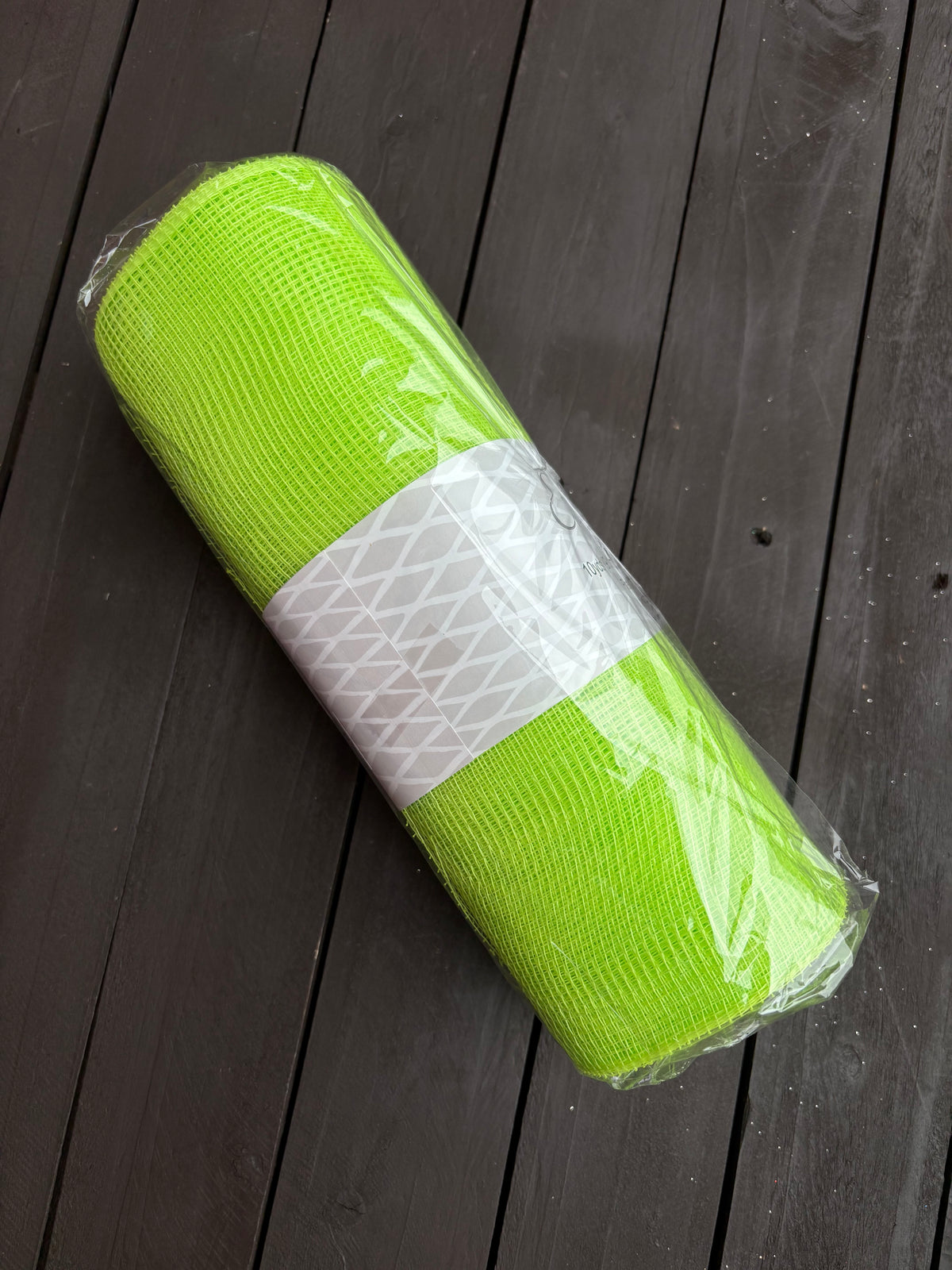 PLAIN DECOMESH LIME GREEN