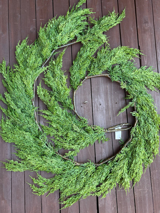 200cm REAL TOUCH DELUXE CEDAR PINE GARLAND