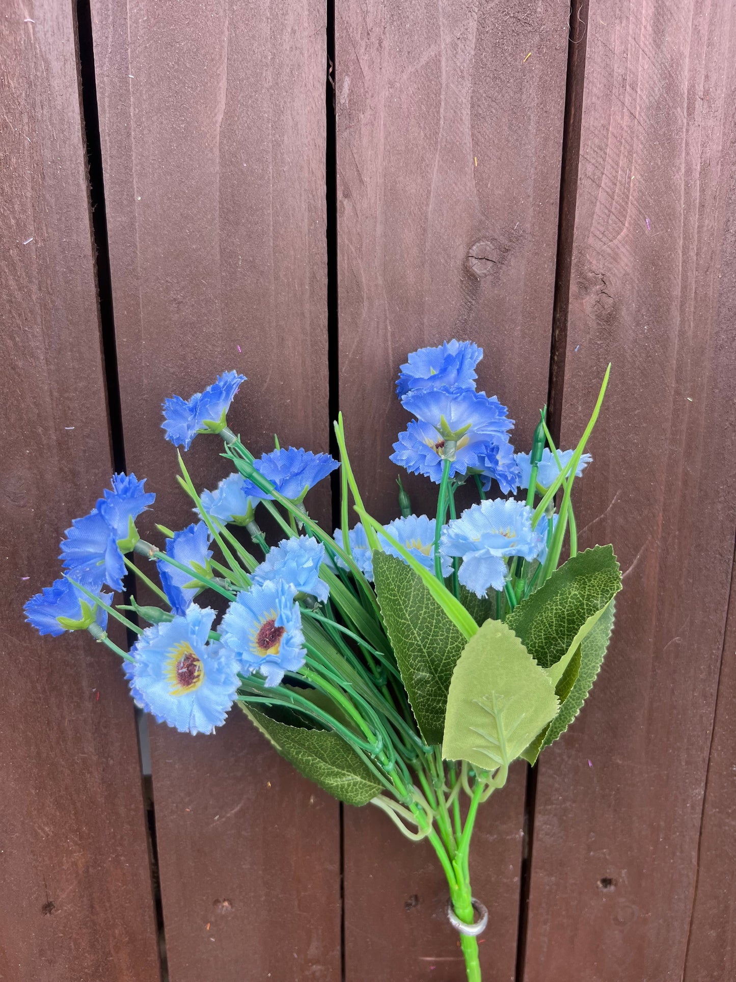 SINGLE BABY GERBERA BUNCH BLUE
