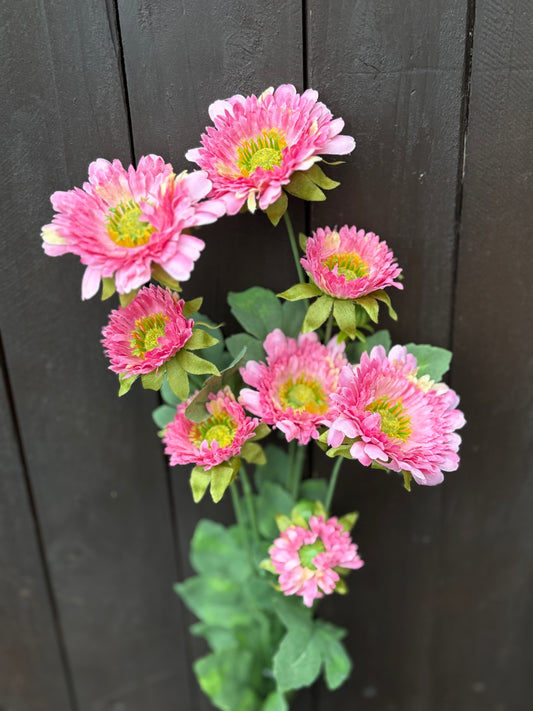 SILK WILD GERBERA SPRAY PINK
