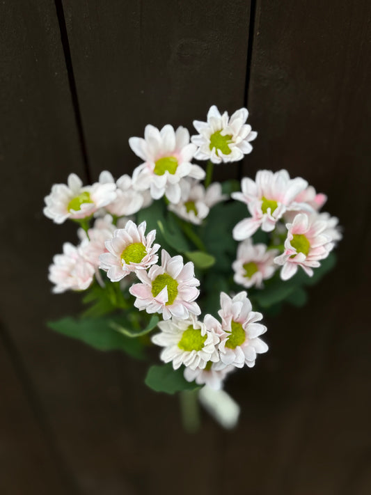 SILK MIA DAISY BUNCH LIGHT PINK