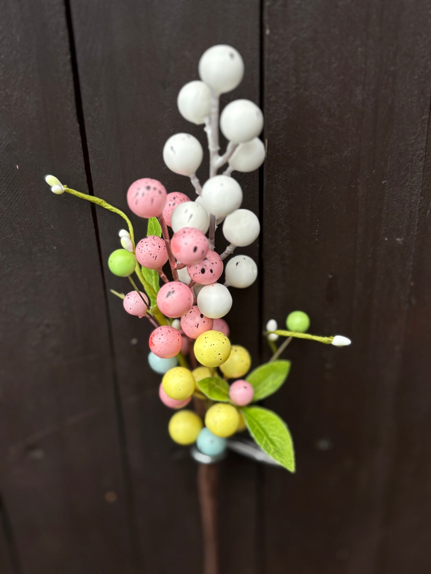 40cm MINI MIX PASTEL EASTER BERRY PICK