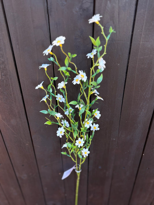 70cm MINI DAISY SPRAY IVORY